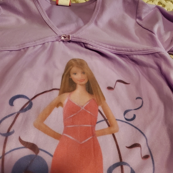 Barbie nightgown with sheer overlay - Picture 2 of 10